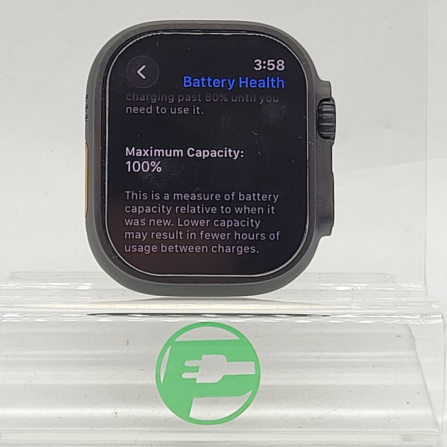 GPS Only Apple Watch Ultra 3 49MM Black Titanium Black Ocean Band MF0J4LW/A