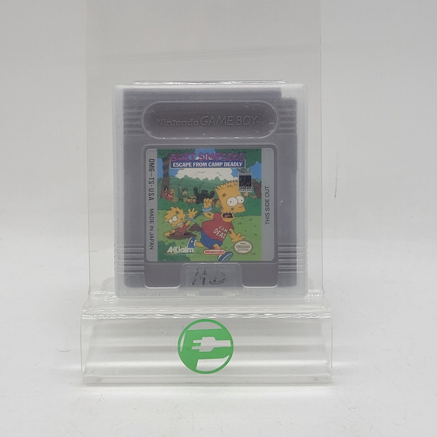 Bart Simpson's Escape from Camp Deadly (Nintendo GameBoy, 1991)