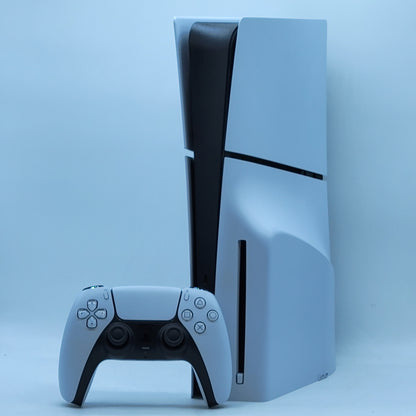 Sony PlayStation 5 Slim Disc PS5 1TB White Console Gaming System CFI-2115