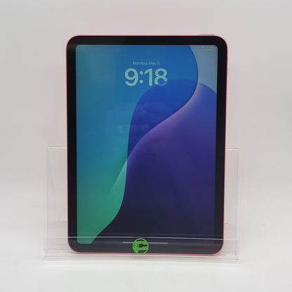WiFi Only Apple iPad 10th Gen 64GB Pink MPQ33LL/A