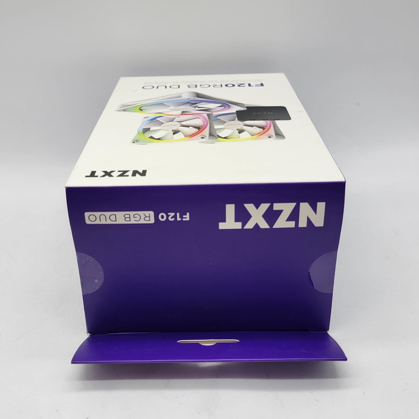 New NXZT F120RGB DUO Dual Sided RGB Fan with RGB Controller RF-D12TF-W1