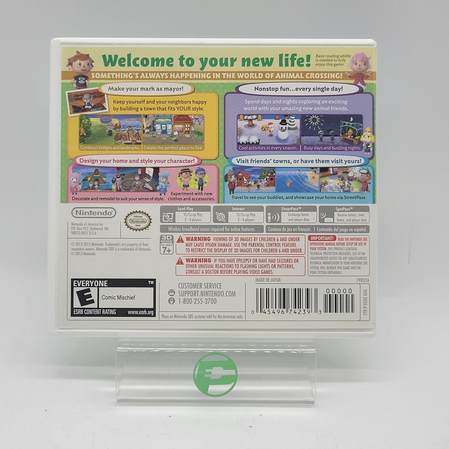 Animal Crossing: New Leaf (Nintendo 3DS, 2013)