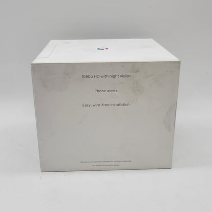New Google Nest Cam Indoor/Outdoor Security Camera White G3AL9