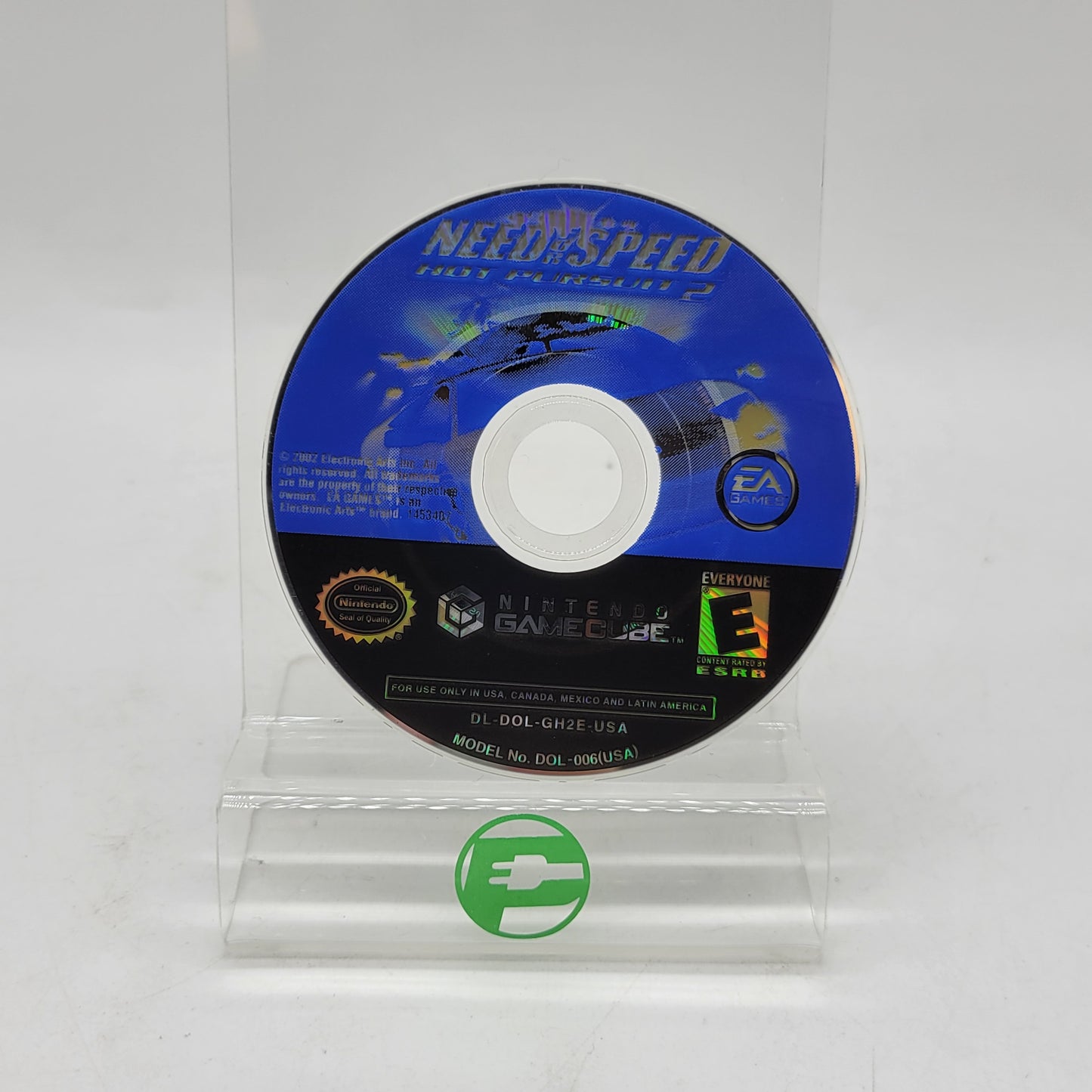 Need for Speed Hot Pursuit 2 (Nintendo GameCube, 2002) Disc Only