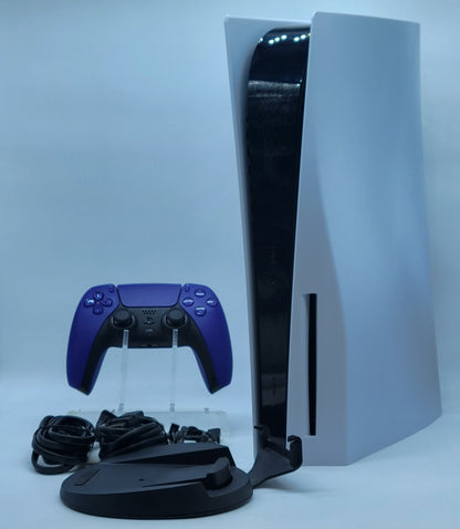 Sony PlayStation 5 Disc Edition PS5 825GB White Console Gaming System CFI-1215A