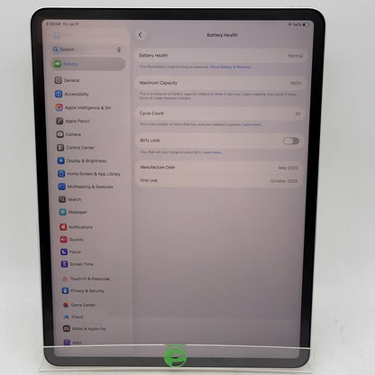 WiFi Only Apple iPad Air 13" M3 128GB Starlight MCNK4LL/A