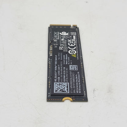Western Digital WD 2280mm WD-Black 512GB M.2 NVMe Gen 4.0 x 4 SSD 