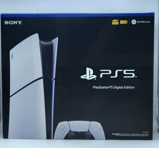 New Sony PlayStation 5 Slim Digital Edition PS5 1TB White Console Gaming System