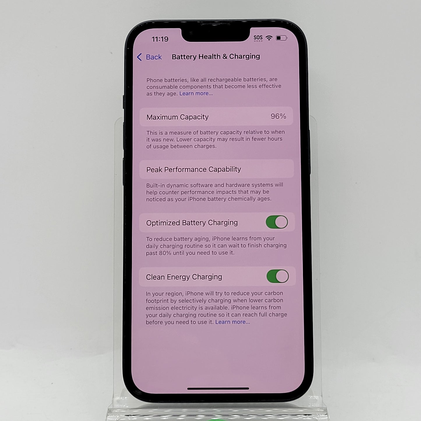 Factory Unlocked Apple iPhone 13 128GB Midnight MLML3LL/A