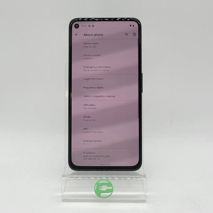 Unlocked Google Pixel 4a 128GB Black G6QU3