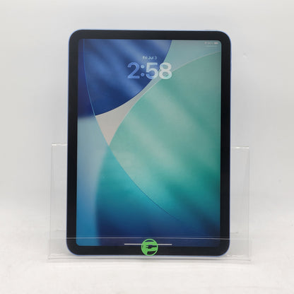 WiFi Only Apple iPad 10th Gen 256GB Blue MPQ93LL/A