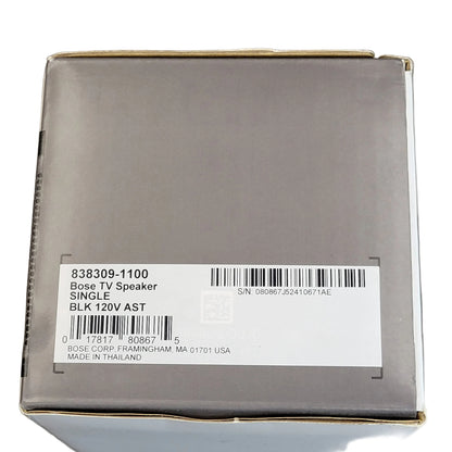 New Bose TV Speaker Wireless Bluetooth Soundbar Black 838309-1100