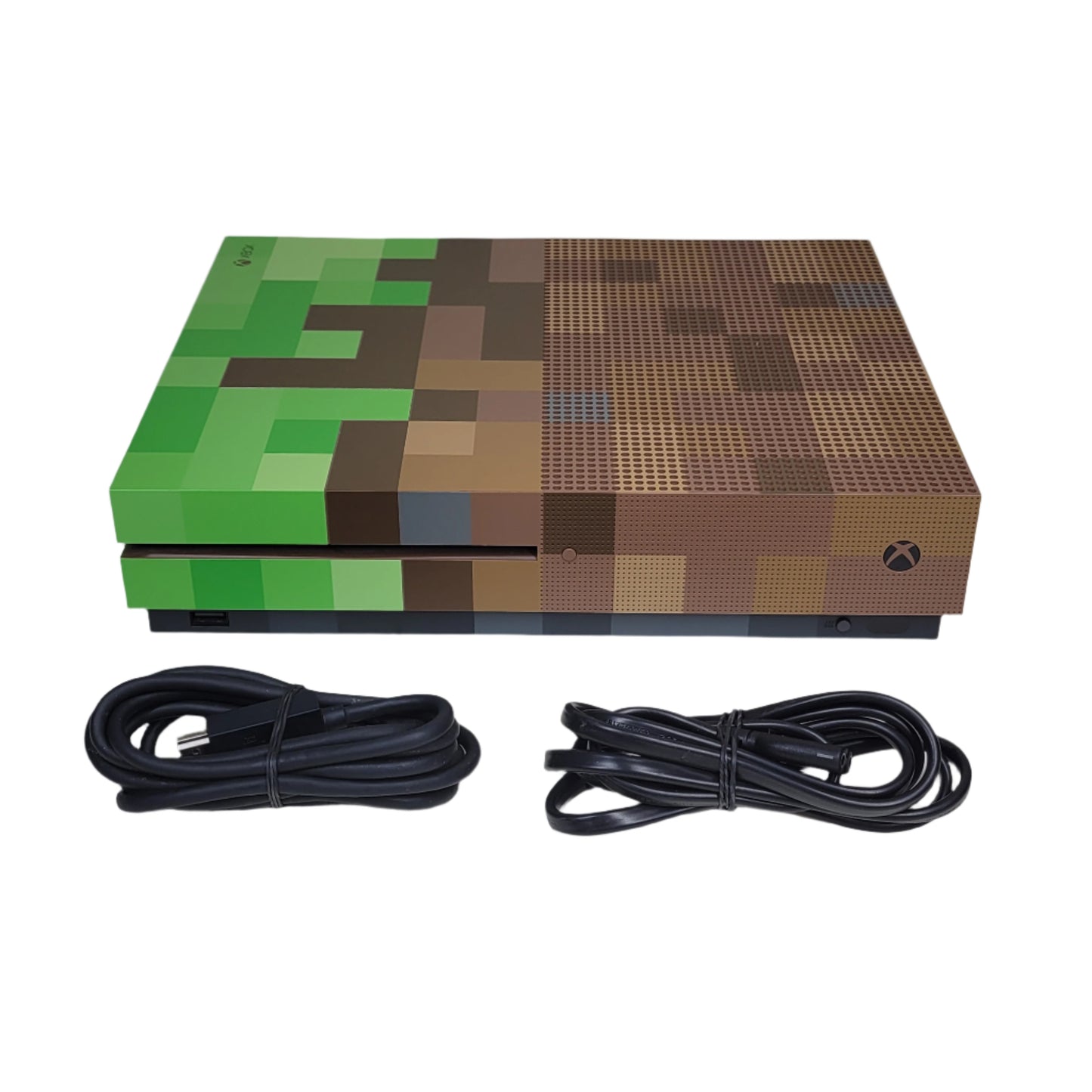 Microsoft Xbox One S 1TB Console Gaming System Only Minecraft Limited Edition