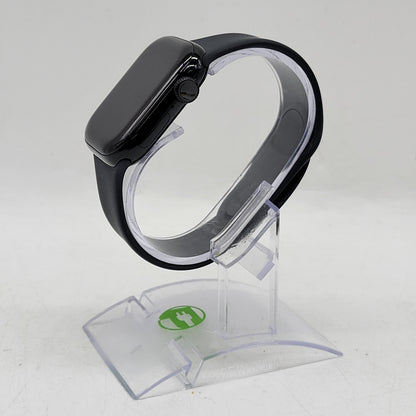 Unlocked Apple Watch Series 11 42MM Jet Black Aluminum Black Band MF834LW/A