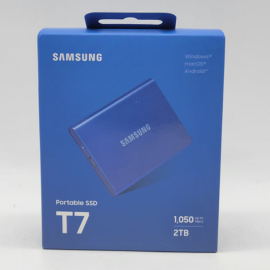 New Samsung Portable SSD T7 2TB MU-PC2T0H