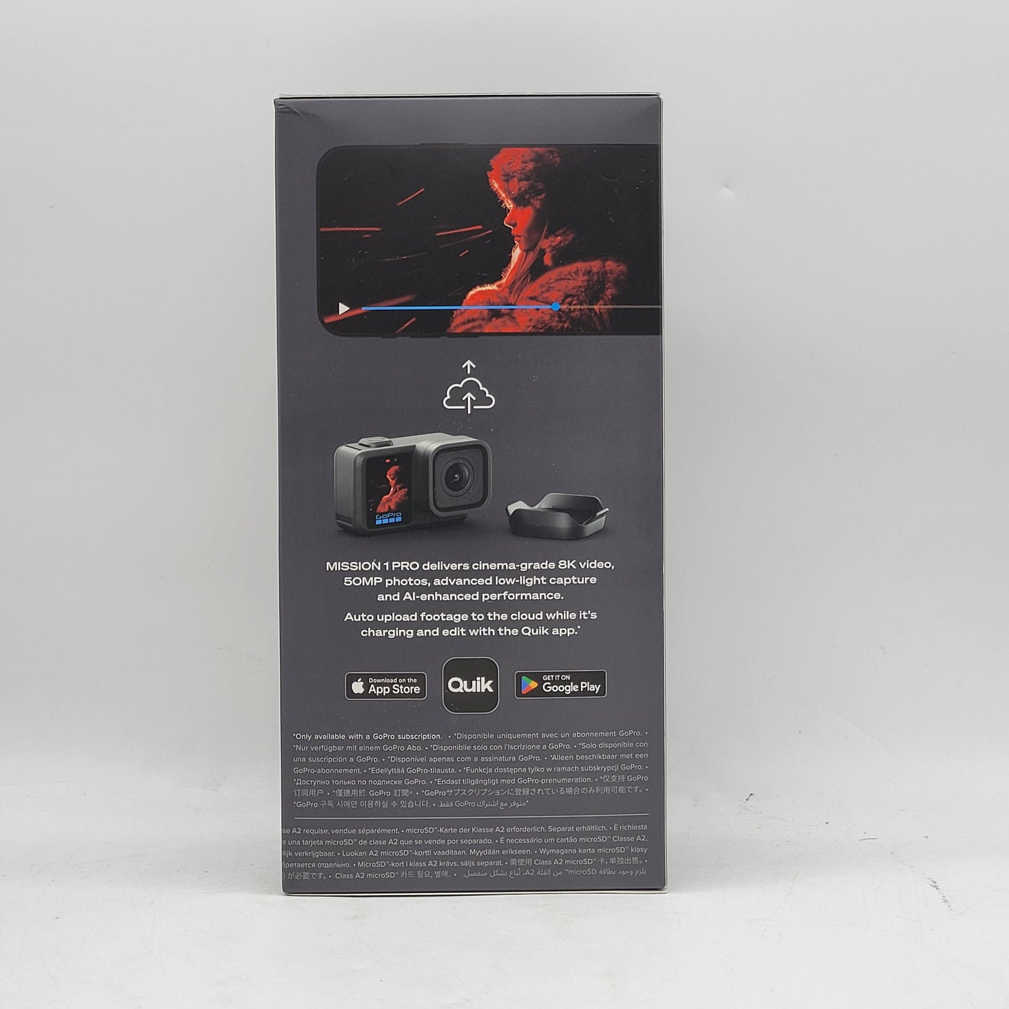 New GoPro Mission 1 Pro 50MP 8K60 Action Camera TPSB1 With Shoot Grip