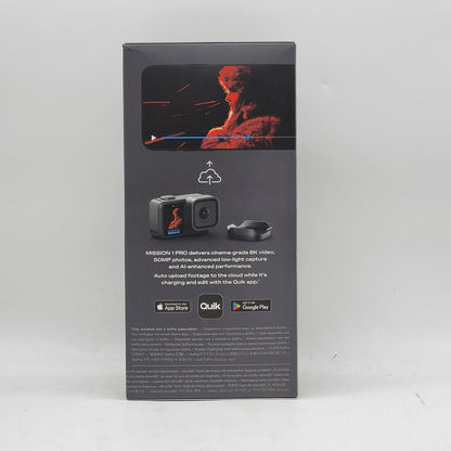 New GoPro Mission 1 Pro 50MP 8K60 Action Camera TPSB1 With Shoot Grip