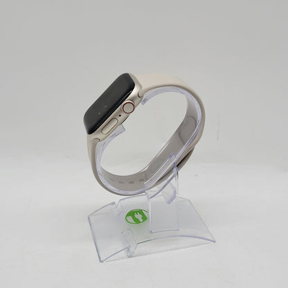 Unlocked Apple Watch SE 2nd Gen 40MM Starlight Aluminum MRFW3LL/A