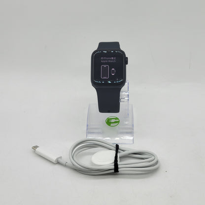 Unlocked Apple Watch SE 2nd Gen 40MM Midnight Aluminum Black  Sport Band A2726