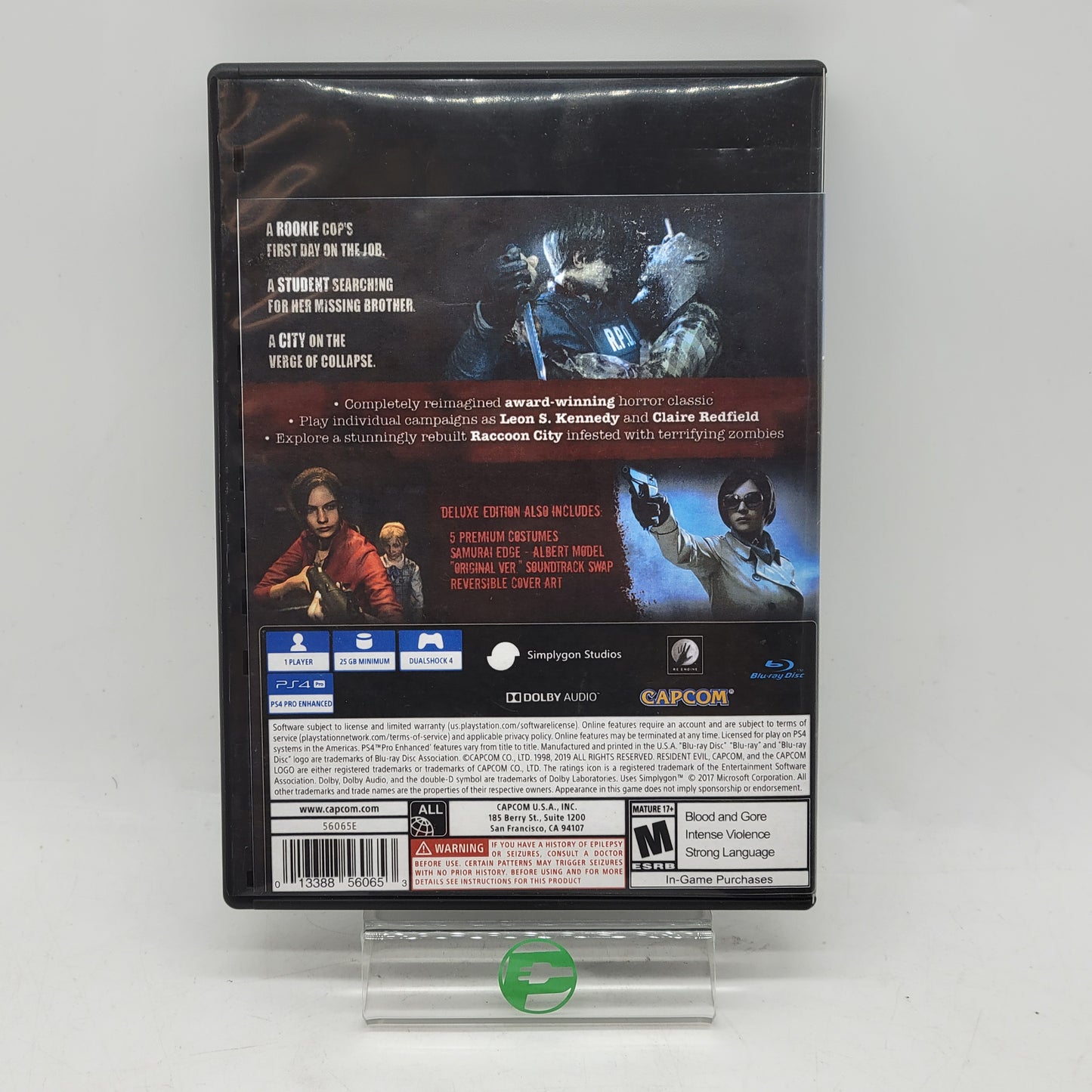 Resident Evil 2 [Deluxe Edition] (Sony PlayStation 4 PS4, 2019)