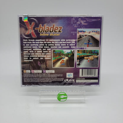 New X-Bladez Inline Skater  (Sony PlayStation 1 PS1,  2002)  Sealed