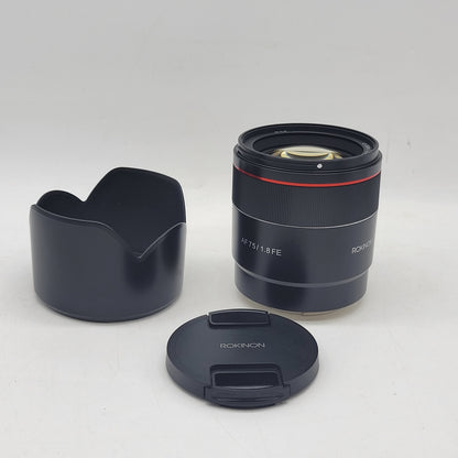Rokinon Samyang Optics 75mm f/1.8 FE For Sony E-Mount Lens