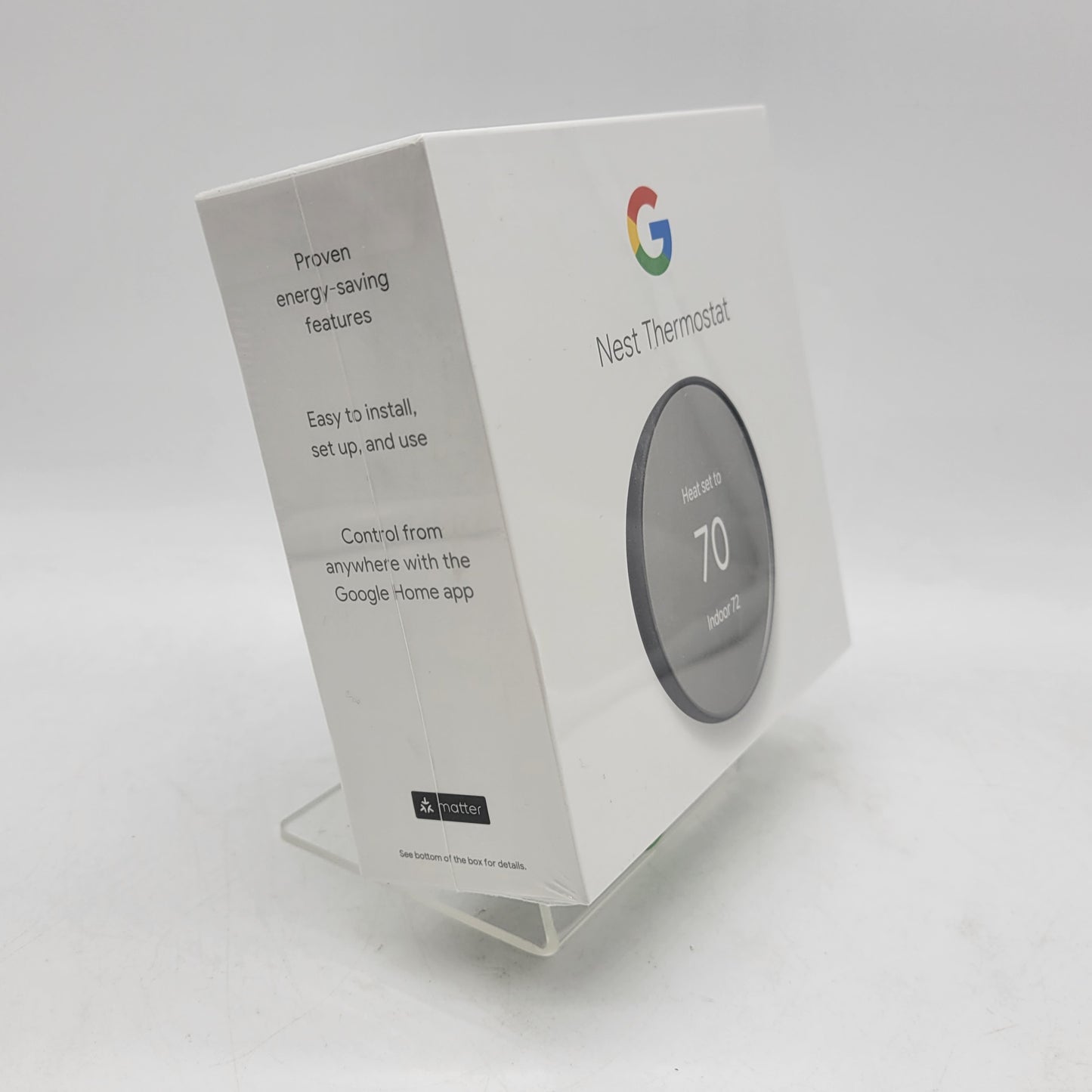 New Google Nest Thermostat Smart Thermostat Charcoal G4CVZ