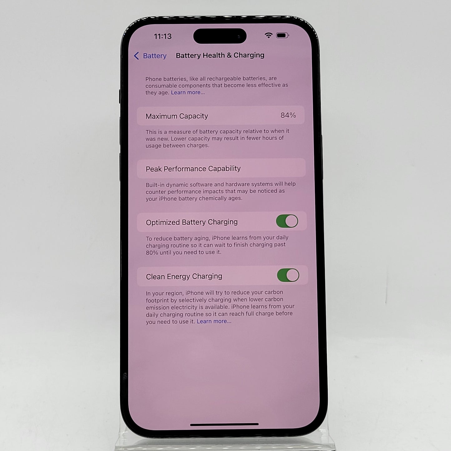 Unlocked Apple iPhone 14 Pro Max 128GB 18.5 Space Black MQ8N3LL/A