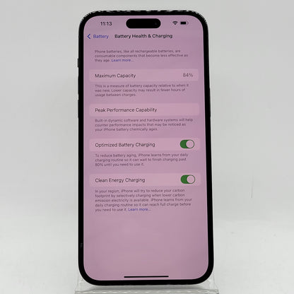 Unlocked Apple iPhone 14 Pro Max 128GB 18.5 Space Black MQ8N3LL/A