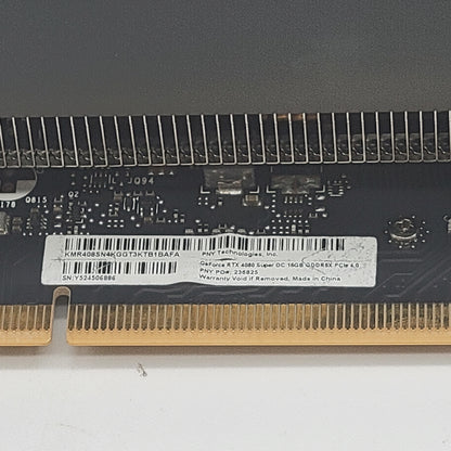 PNY GeForce RTX 4080 Super OC 16GB GDDR6X Graphics Card 236825 GPU