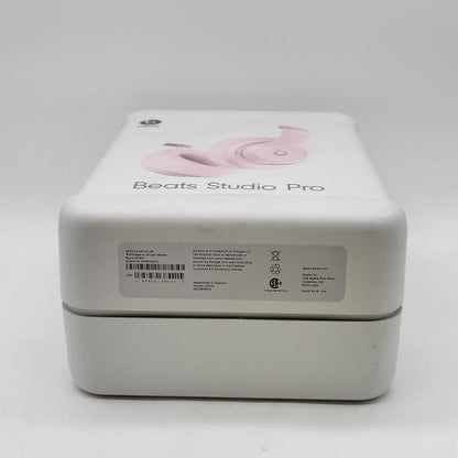 New Beats Studio Pro Wireless Over-Ear Noise Cancelling Headphones Soft Pink