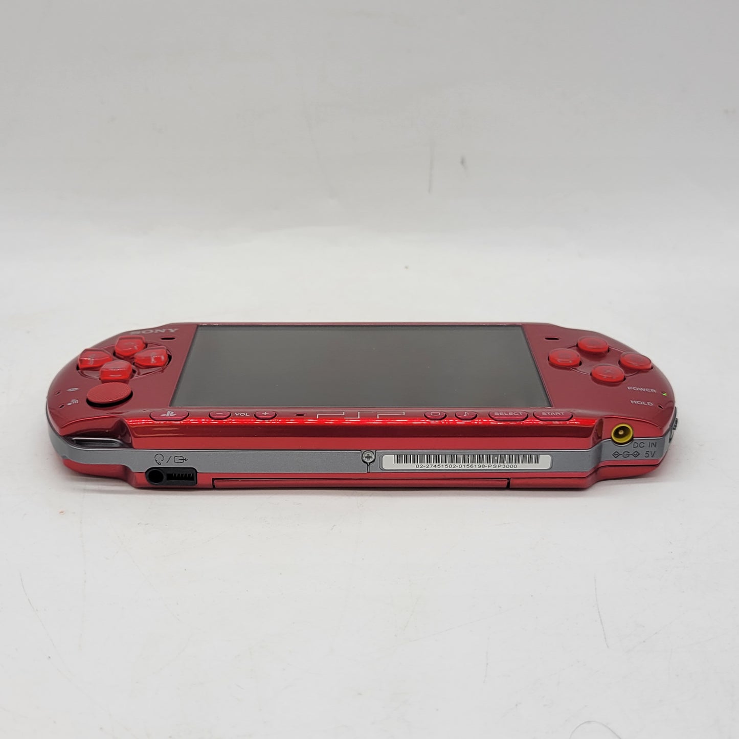 Sony PlayStation Portable PSP PSP-3000 Handheld Console Gaming System Red
