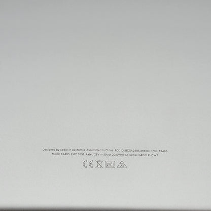 2021 Apple MacBook Pro 16" M1 Pro 16C GPU 3.2GHz 16GB RAM 512GB SSD A2485