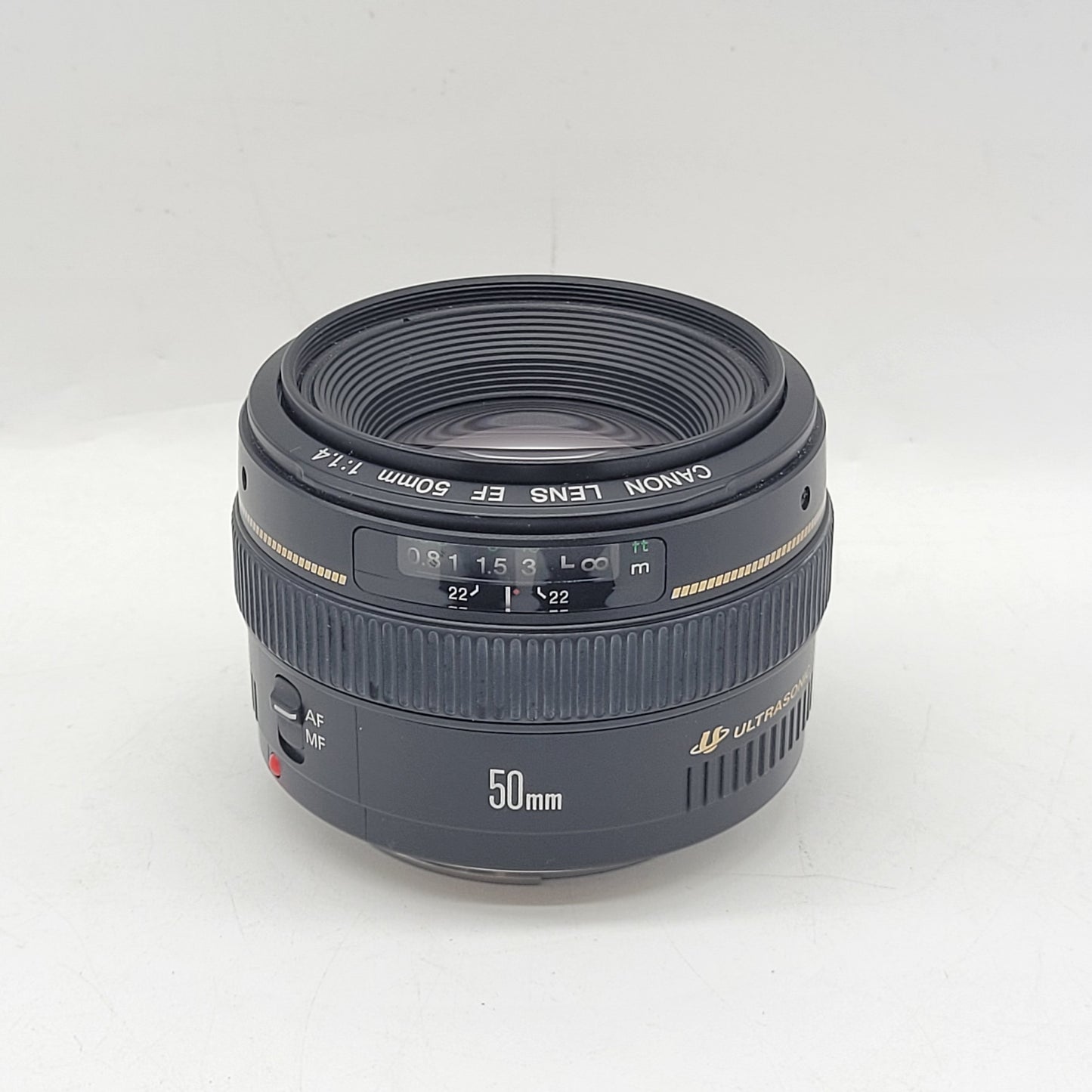 Canon EF Ultrasonic 50mm f/1.4 Auto & Manual Lens