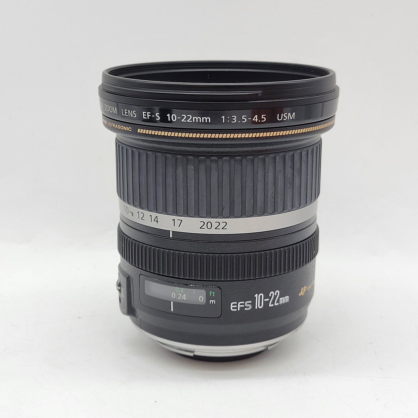 Canon EF-S Ultrasonic 10-22mm f/3.5-4.5 USM Auto & Manual Lens