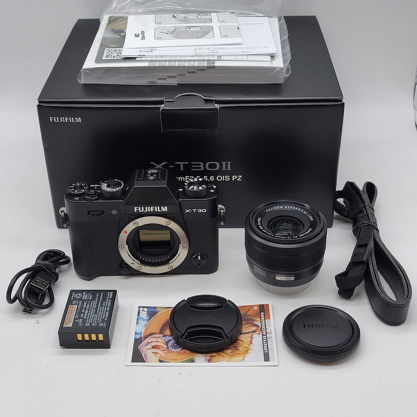 Fujifilm X-T30 II FF210005 26.1MP Digital Camera 530 Shutter Count With Lens