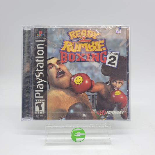 New Ready 2 Rumble Boxing Round 2  (Sony PlayStation 1 PS1,  2000)  Sealed