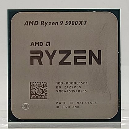 AMD Ryzen 9 5900XT 3.30GHz 16 Core 100-000001581 32 Thread AM4
