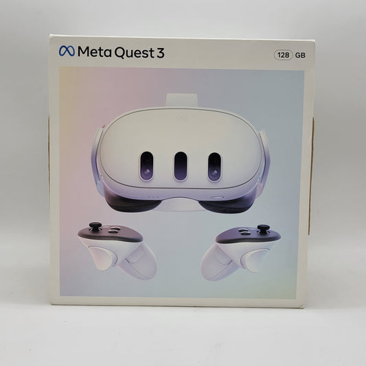 Meta Quest 3 128GB Standalone All-in-One VR Headset S3A