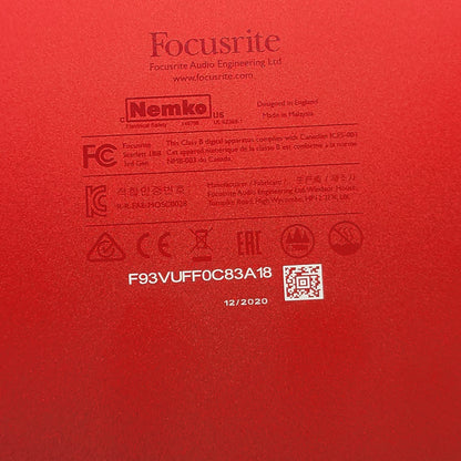 Focusrite Scarlett 18i8 3rd Gen USB Audio Interface NMB-003
