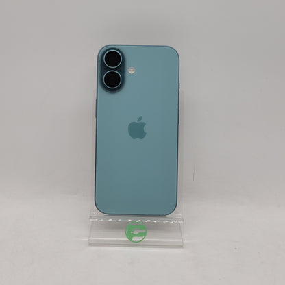 Factory Unlocked Apple iPhone 16 128GB Teal MYAW3LL/A