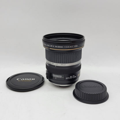 Canon EF-S Ultrasonic 10-22mm f/3.5-4.5 USM Auto & Manual Lens