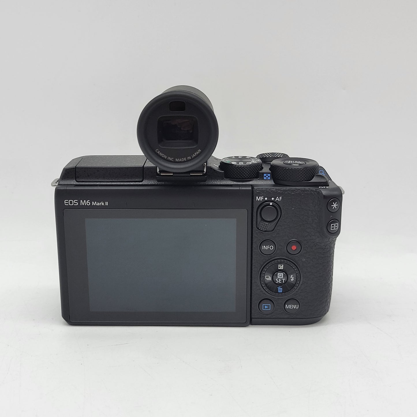 Canon EOS M6 Mark II 32.5MP Mirrorless Camera With EVFDC2 Viewfinder