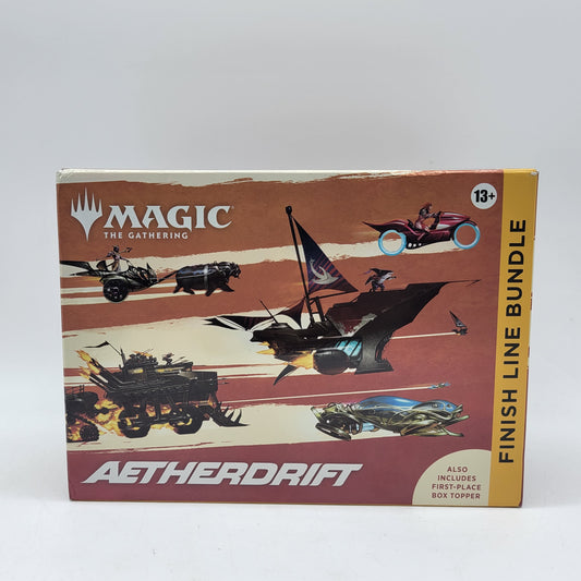 New Magic  The Gathering Aetherdrift Finish Line Bundle
