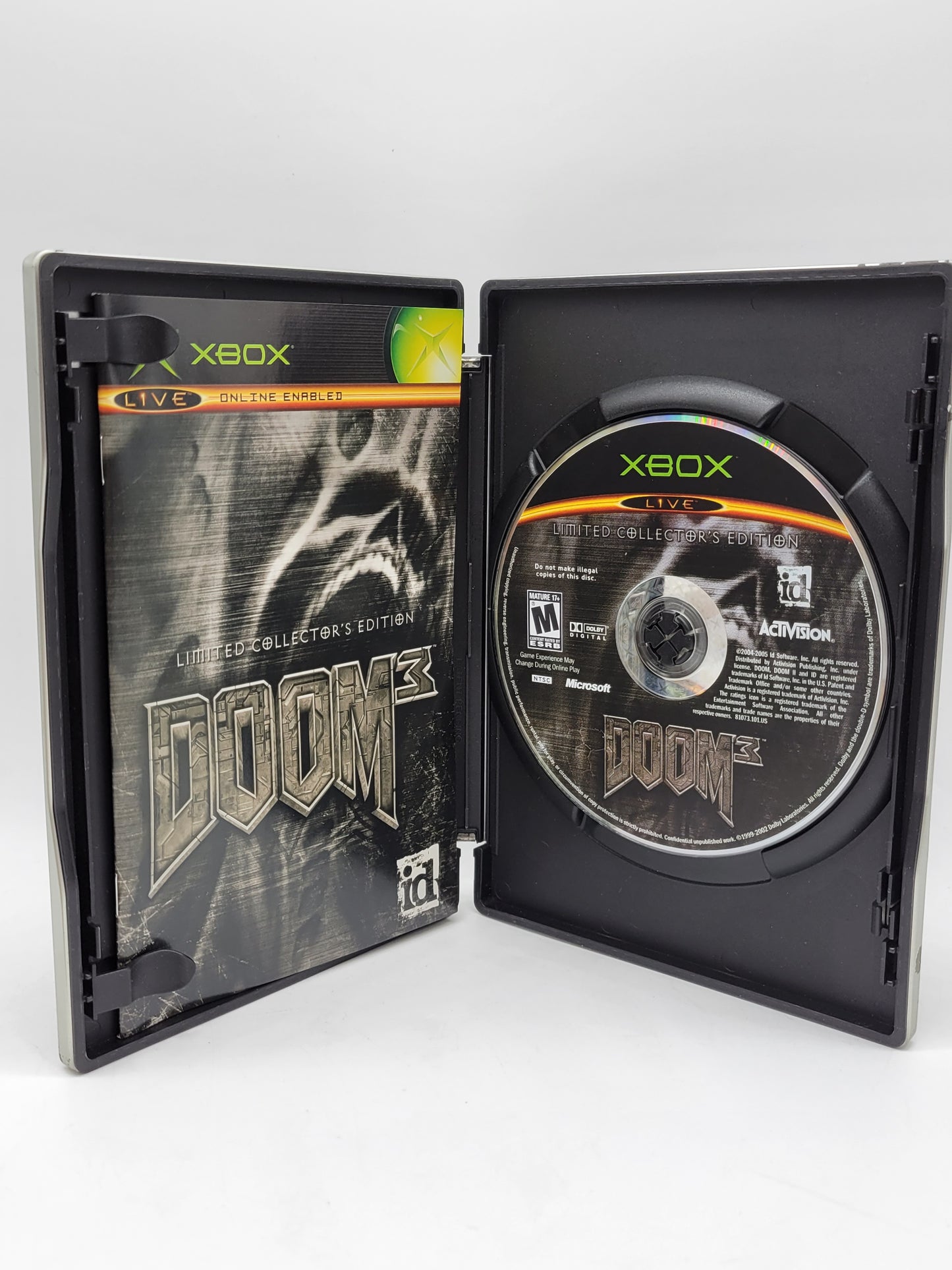 Doom 3 [Limited Collector's Edition] (Microsoft Xbox, 2005)
