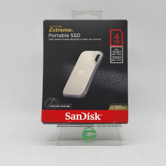 New SanDisk Extreme Portable External SSD 4TB