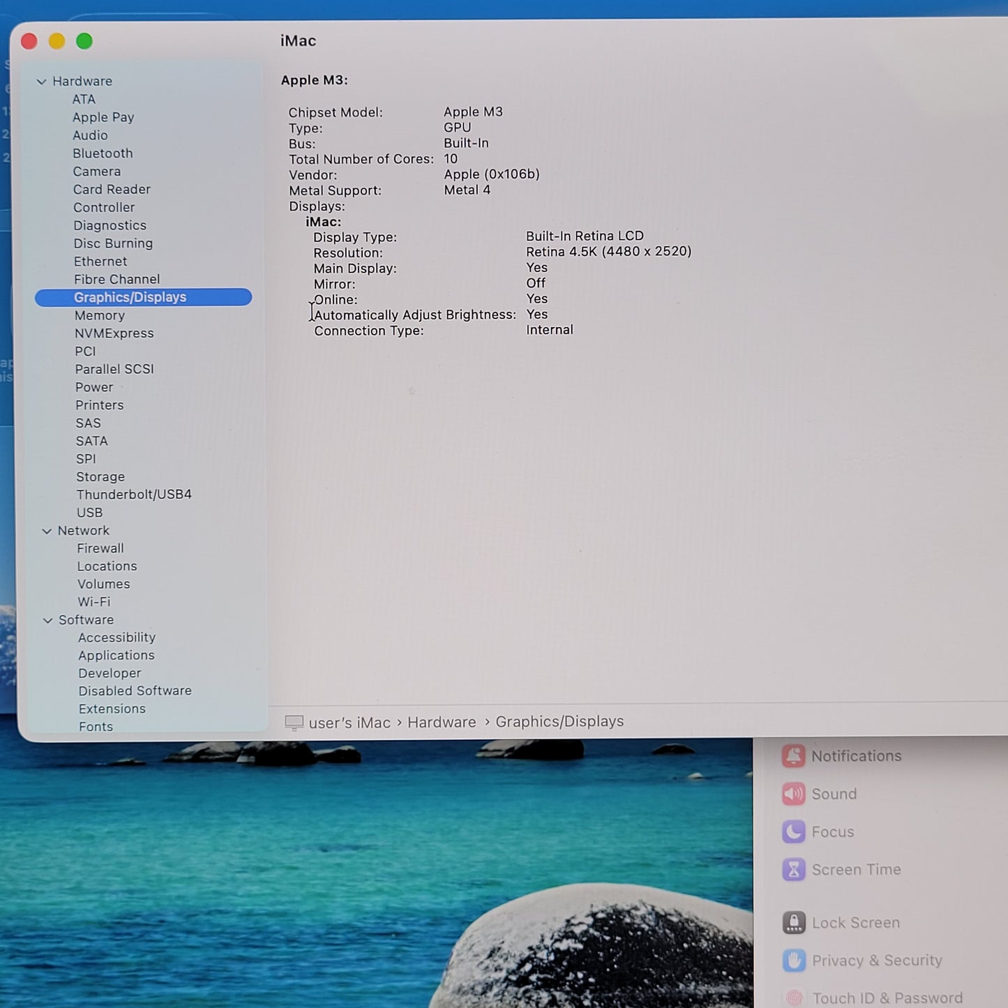 2023 Apple iMac 24" M3 10 Core 4.0GHz 24GB RAM 1TB SSD Silver A2873
