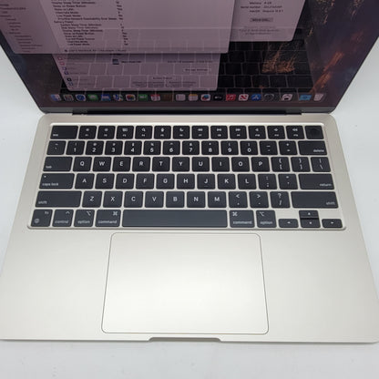 2022 Apple MacBook Air 13.6" M2 8C GPU 3.5GHz 8GB RAM 256GB SSD A2681