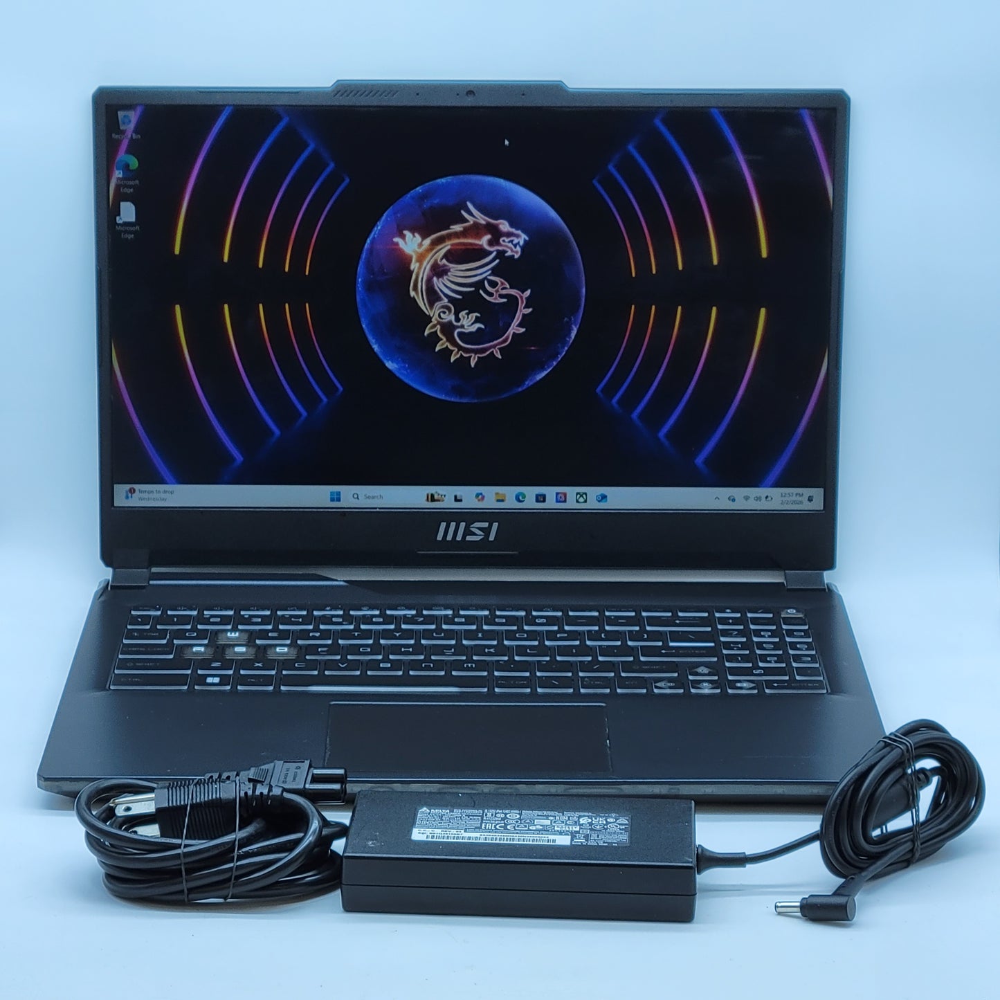 MSI Cyborg 15 A12UCX 15.6" i5-12450H 2.0GHz 16GB RAM 512GB SSD GeForce RTX 2050