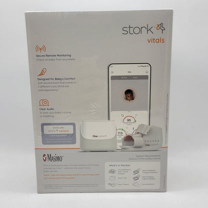 New Masimo Stork Vitals Smart Home Baby Monitoring System